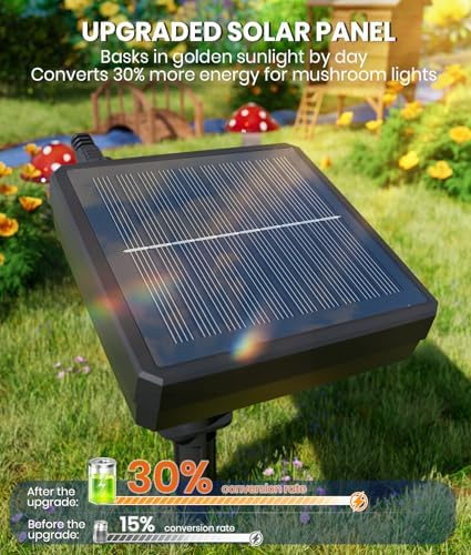 ALFIOT Pathway Solar Lights, 18 Pack, 8 Modes, Warm White, IP65 - Image 2
