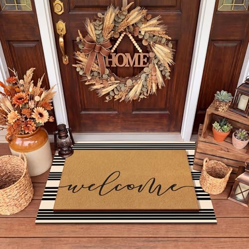 Tinideya 2 23.6 X 35.4 Inches Western Striped Brown Black - Image 6