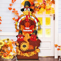 32 Inch Thanksgiving Porch Sign Standing Decor, Turkey by Soaoo