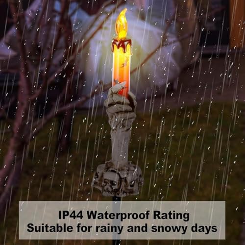 Halloween Decorations Outdoor, Solar Pathway Lights, 10 Pack - Image 7