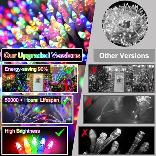 750 LED 240FT Christmas String Lights Outdoor, 12 Pro Modes with Timer - Image 6