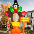 Danxilu Thanksgiving Inflatables 10 FT Giant Turkey Outdoor Decorations by Danxilu
