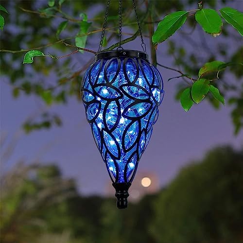 SUNNYPARK Solar Hanging Lantern Outdoor Lights by SUNNYPARK