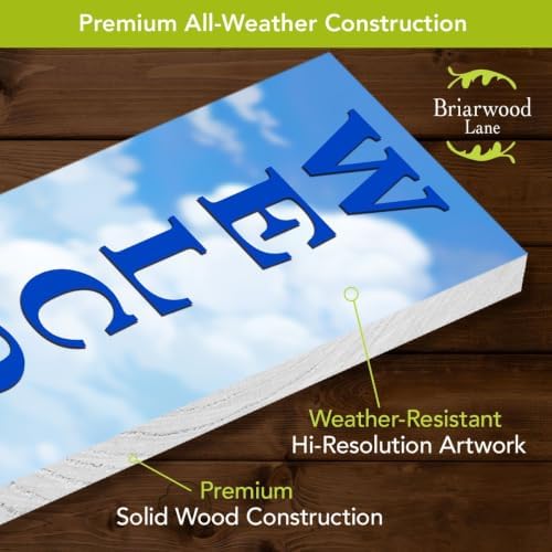 Briarwood Lane Double Sided Reversible Pine Porch Leaner 47x9.5 Scenes of Spring For Spring Porch Leaner - Image 5