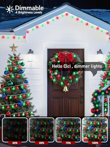 Connectable 43FT 100LED Globe String Lights Indoor, Smart Classroom Lights - Image 6