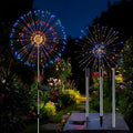 6-Pack Solar Firework Lights for Outside Waterproof Garden Fairy Lights by colcutee
