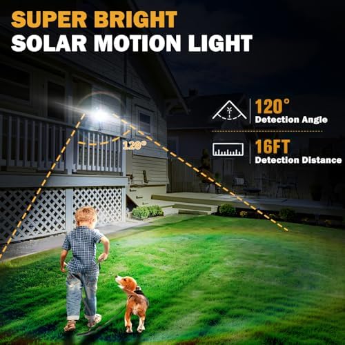 Clip-On Solar Light, Motion Sensor Outdoor Light, 1 Pack - Image 5