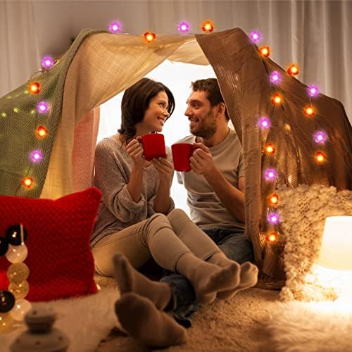 Zhanmai 2 Pcs Valentine Heart String Light Decor 10 ft 20 LEDs Heart Fairy Lights Battery Operated Room Valentines Decor for Indoor Outdoor Home Bedroom Wedding Anniversary Party - Image 4