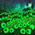 NBQQ Halloween Decorations Outdoor Solar Scary Eyeball Lights by NBQQ