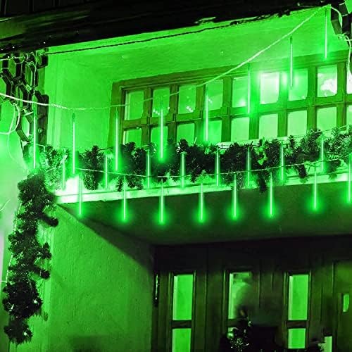 High Brightness 10 Tube 540 LED 20 Inch Meteor Shower Rain Lights Cascading Falling Rain Outdoor Lights for Christmas Roof Eaves Tree Decoration Icicle Raindrop(Can Connect 100 Sets) - Image 3