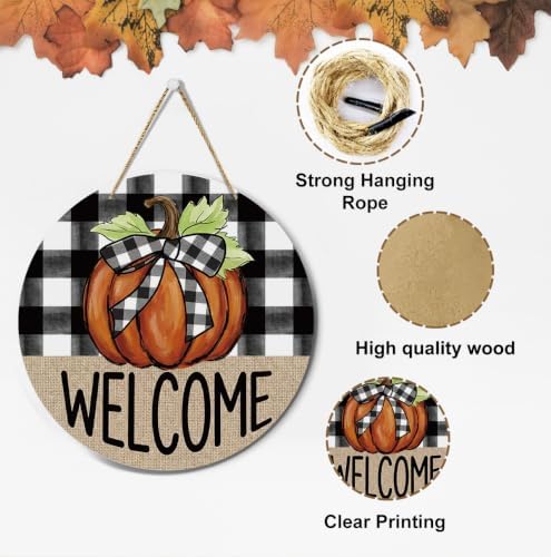 Fall Decor Black Cat Halloween Decor Reversible Sign for Outdside - Image 3