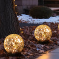 Solar Globe Lights Outdoor Waterproof-Solar Balls-Solar Garden Lights Orbs by MLKNK