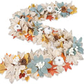 Fall Decor, 6Ft Fall Garland for Mantle (2 PCS) by Waipfaru