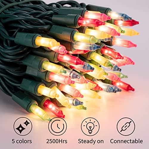 Easter Decorations Mini String Lights - 20 feet 100 Count Multicolor - Image 2