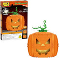 Brickcraft Brick O’-Lantern Building Kit, 233 Pieces | Halloween Pumpkin Decoration with 3 Interchangeable Faces & 2 Flickering Light Bricks | DIY Fall & Thanksgiving Jack-O’-Lantern Gift, Ages 8+ by Brickcraft