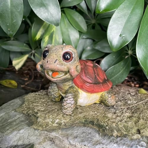Turtle Outdoor Garden Decor – Outside Garden Statues for Home, Yard, Patio, Backyard, Balcony for Mother’s Day, Birthday for Women, Mom Gifts - Image 3