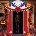 Tiamon Halloween Creepy Clown Decorations Door Banners Carnival Party by Tiamon