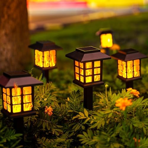 GIGALUMI Solar Lights Outdoor Waterproof 16 Pack, LED Garden Decor - Image 6