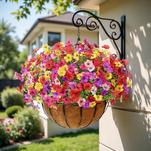 Alupssuc 48 Bundles Artificial Daisy Flowers UV Resistant for Outdoor Decor - Image 6