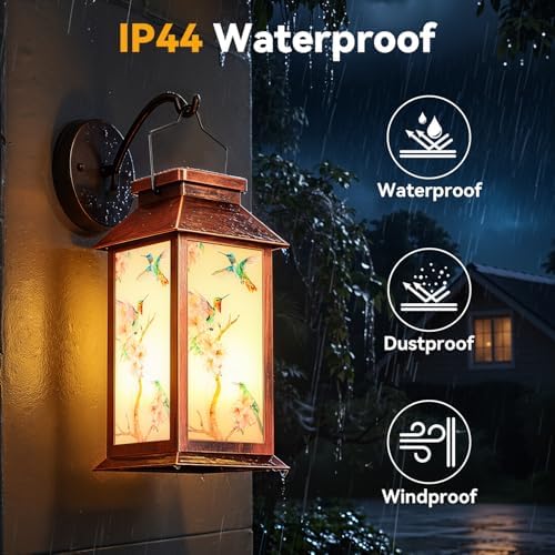 OxyLED Hummingbird Solar Lantern Outdoor Waterproof Hummingbird Solar Light - Image 4
