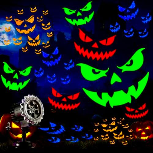 Ultra Bright Halloween Projector Lights Outdoor, Moving Eye Projection by YTKIH