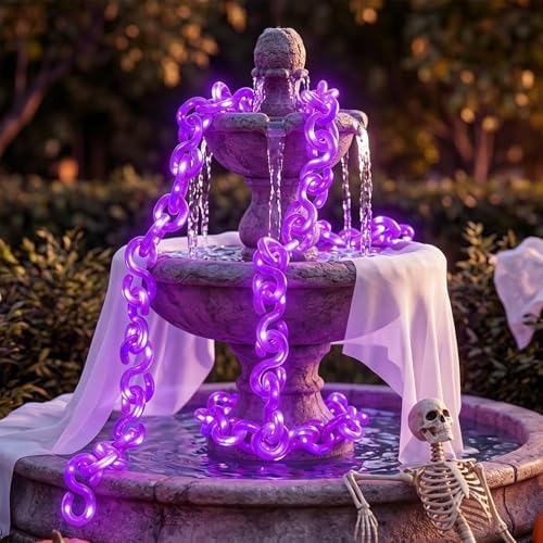 16.4 ft Halloween Chain Lights, Outdoor Halloween Lights - Image 6