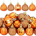 Colingmill 36 Pcs Fall Tree Ornaments, Glitter Pumpkin Hanging Ornaments by Colingmill