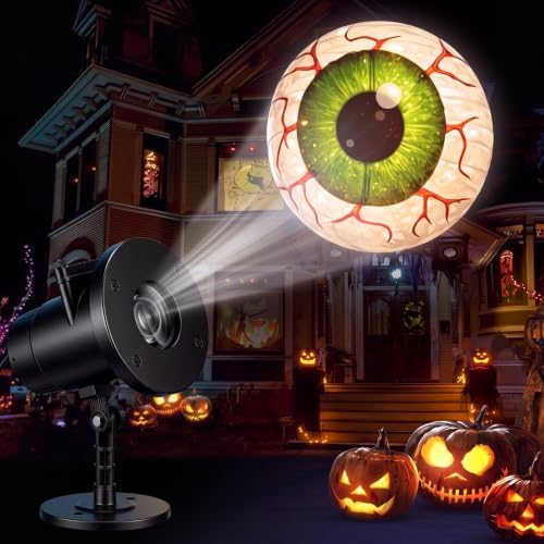 Halloween Projector Light Outdoor 3D Eyeball Scary - Image 4