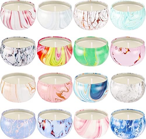 Mother's Day Scented Candles Gifts Set 16 Pack Soy Wax Travel Tin Jar Candles for Home 2.5 OZ Aromatherapy Candles for Mom for Christmas, Birthday, Thanksgiving, Mother's Day… - Image 2