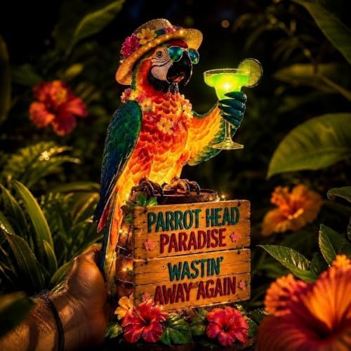 Halloween Decorations Outdoor-Parrot Solar Stake Lights Halloween Decor (B) - Image 7