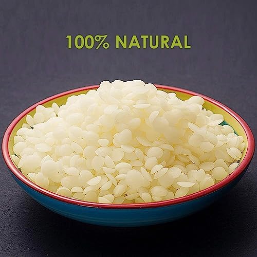10 LB White Beeswax Pellets for Candle Making, Bees Wax Pastilles for Hair Care,Lip Balm, Soap Making Supplies, DIY & Craft Projects DIY (160 OZ)… - Image 4