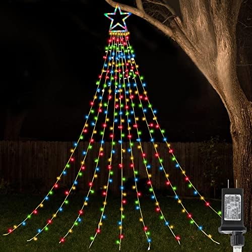 ZTX 320 LED Christmas String Star Lights Christmas Decorations Lights by ZTX