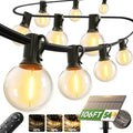 addlon 100FT 54LED Solar String Lights Outdoor Waterproof with Remote, USB by addlon