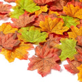 400Pc Artificial Fall Leave Silk Maple Leaf for Thanksgiving Decor by AWARDSEN