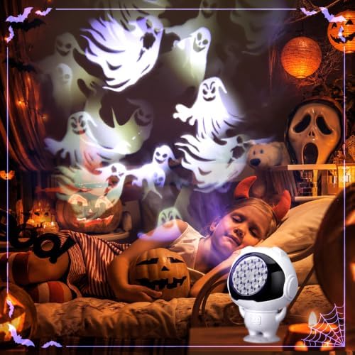 Halloween Projector Light Ghost Projector with 7 Spooky Patterns - Image 6