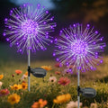 Solar Garden Lights Outdoor, Solar Firework Fairy Lights Garden Decor by Slyuexu