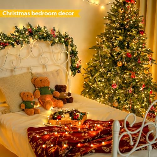 JMEXSUSS 250 LED Christmas Lights Outdoor, 91.5ft led String Lights Plug in - Image 2