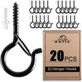 ADIIL Q Hanger Ceiling Screw Hooks for Hanging Outdoor String Light, Plants by ADIIL