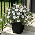 Ammyoo 2PCS Artificial Petunias Flowers Fake Plants for Outdoor Decoration by Ammyoo