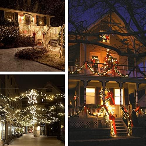 66FT 200 LED Fairy Lights with Remote, Plug in Twinkle Light Outdoor Indoor - Image 5
