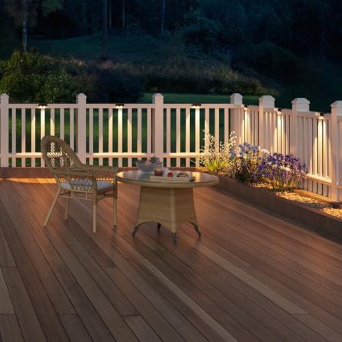 VOLISUN Solar Deck Lights 8 Pack, Color Changing LED Large Size Lamp - Image 6