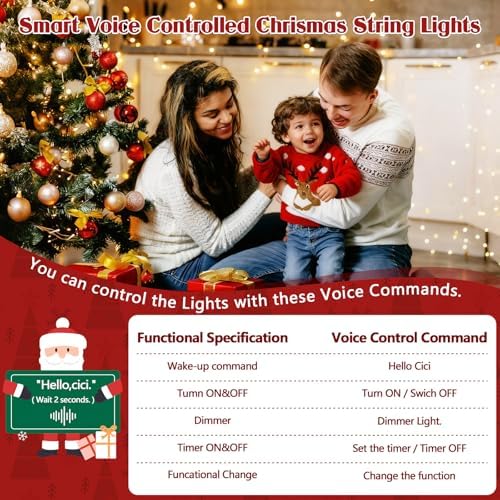 2026 New Voice Control Connectable 88FT 240LED String Lights Indoor Outdoor Clear Wire Twinkle Fairy Light Plug in with Timer for Bedroom Classroom Wedding Tree Patio Decor - Image 3