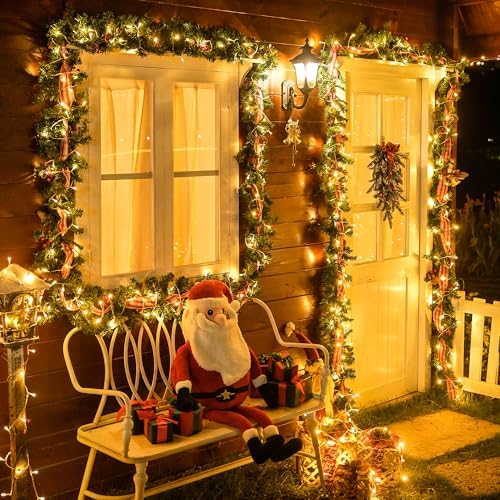 JMEXSUSS 99Ft Christmas Lights for Bedroom, 300 LED String Lights Indoor - Image 4