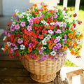 Hrobek Fake Artificial Flowers for Outdoors Faux Plants Outside Indoor by Hrobek