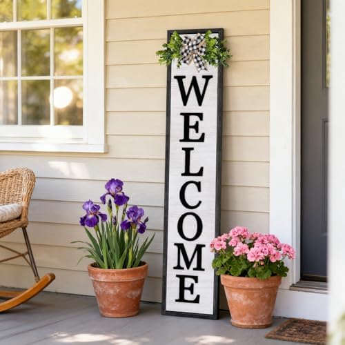 3D Outdoor Welcome Sign, 45"X9",Black by Unknown