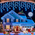 131FT Christmas Lights Outdoor 1440 LED Christmas Decorations Waterproof Plug in with 8 Modes & Timer Christmas Lights for Roof Party Garden Holiday Decor (Blue) by JREWDOINLighting