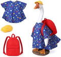 Cutecrop 23" Back to School Porch Goose Outfit for Cement Statue by Cutecrop