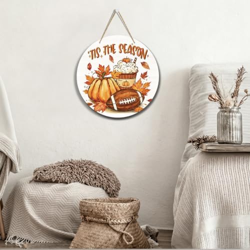 Fall Halloween Double-Sided Decor for Outside Front Door - Image 4