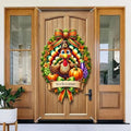 BlissYard Thanksgiving Turkey Door Cover Fall Decor 35 x 71 Inch by BlissYard