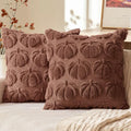 MIULEE Fall Pillow Covers Pumpkin Fall Decor 20x20 Autumn Glaze by MIULEE